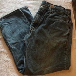 Levi Strauss relaxed straight leg jeans size 38